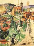 Paul Cezanne Landscape-Paul Cézanne-Art Print