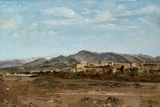 The Durance Valley, 1867-Paul Camille Guigou-Giclee Print