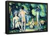 Paul Cezanne Bathers 3 Art Print Poster-null-Framed Poster