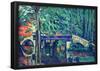 Paul Cezanne Bridge in the Forest Art Print Poster-null-Framed Poster