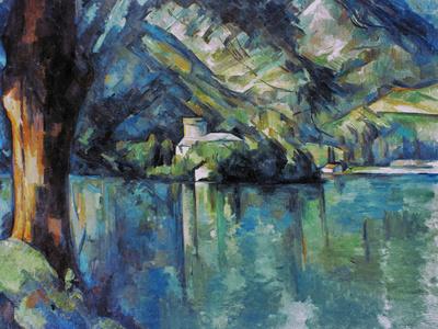 Cezanne: Annecy Lake, 1896
