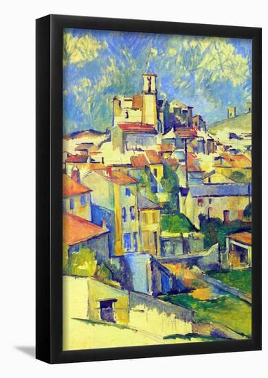 Paul Cezanne Gardanne Art Print Poster-null-Framed Poster