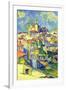 Paul Cezanne Gardanne-Paul Cézanne-Framed Art Print