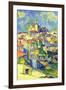 Paul Cezanne Gardanne-Paul Cézanne-Framed Art Print