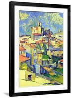 Paul Cezanne Gardanne-Paul Cézanne-Framed Art Print