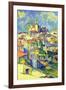 Paul Cezanne Gardanne-Paul Cézanne-Framed Art Print