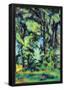 Paul Cezanne High Trees in the Jas de Bouffan Art Print Poster-null-Framed Poster