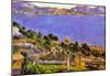 Paul Cezanne L'Estaque Vue du Golfe de Marseille 1878 Art Print Poster-null-Mounted Poster