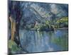 Paul Cezanne (Lake Annecy) Art Poster Print-null-Mounted Poster