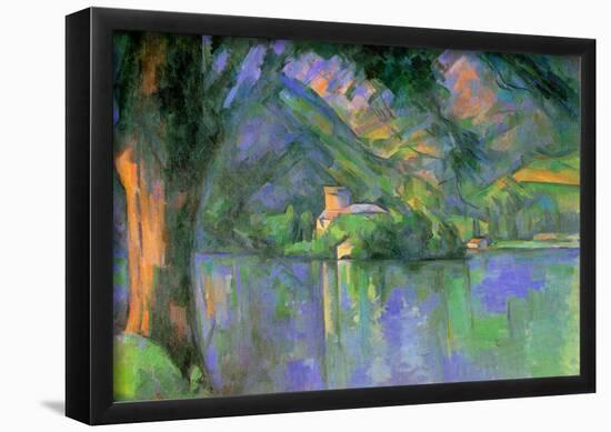 Paul Cezanne Le Lac d'Annecy 1896 Art Print Poster-null-Framed Poster