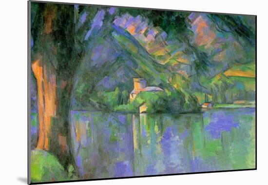 Paul Cezanne Le Lac d'Annecy 1896 Art Print Poster-null-Mounted Poster