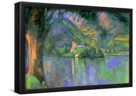 Paul Cezanne Le Lac d'Annecy 1896 Art Print Poster-null-Framed Poster