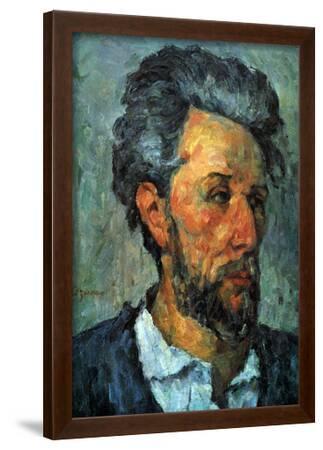 Paul Cezanne Portrait of Victor Chocquet Art Print Poster