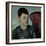 Paul Cezanne, Son of the Artist, 1883-1885-Paul Cézanne-Framed Giclee Print