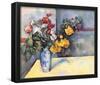 Paul Cezanne (Still Life, Flowers in a Vase) Art Poster Print-null-Framed Poster