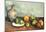 Paul Cezanne (Still Life, Fruit and Jug) Art Poster Print-null-Mounted Poster