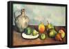 Paul Cezanne (Still Life, Fruit and Jug) Art Poster Print-null-Framed Poster