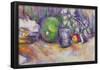 Paul Cezanne Still Life with Green Melon Art Print Poster-null-Framed Poster