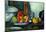 Paul Cezanne (Still life with open drawer) Art Poster Print-null-Mounted Poster