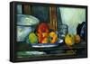 Paul Cezanne (Still life with open drawer) Art Poster Print-null-Framed Poster