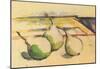 Paul Cezanne Still Life with Pears Art Print Poster-null-Mounted Poster