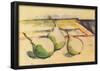 Paul Cezanne Still Life with Pears Art Print Poster-null-Framed Poster