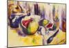 Paul Cezanne Still Life with Pomegranate Art Print Poster-null-Mounted Poster