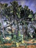 Path at the entrance of the forest (Chemin a l'entree de la foret). Ca. 1879-Paul Cézanne-Giclee Print