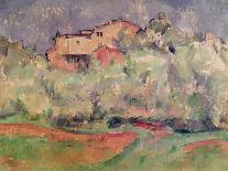 Houses At the Estaque-Paul Cézanne-Art Print