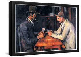 Paul Cezanne (Two card) Art Poster Print-null-Framed Poster