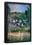Paul Cezanne Village Behind the View of Auvers-sur-Oise Art Print Poster-null-Framed Poster