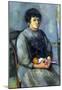 Paul Cezanne Woman with Doll Art Print Poster-null-Mounted Poster