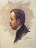 Marcel Prevost (1862-1941) (Oil on Canvas)-Paul Chabas-Giclee Print