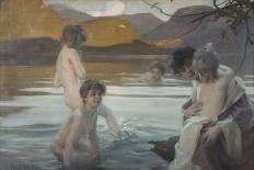 Jeune fille dans un paysage-Paul Chabas-Giclee Print