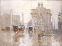 The New York Library-Paul Cornoyer-Giclee Print