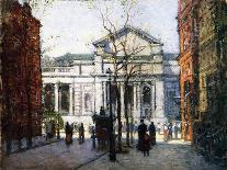 The New York Library-Paul Cornoyer-Giclee Print