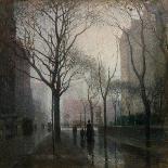 After the Rain, the Dewey Arch, Madison Square Park, New York-Paul Cornoyer-Giclee Print