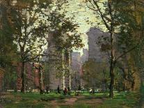 After the Rain, the Dewey Arch, Madison Square Park, New York-Paul Cornoyer-Giclee Print