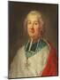 Paul D'albert De Luynes (1703-88) Archbishop of Sens (Oil on Canvas)-French School-Mounted Giclee Print