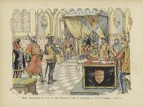 Joan of Arc at Coronation of Charles Vii in Reims, July 17, 1429-Paul de Semant-Art Print