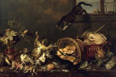 Cats Fighting in Pantry-Paul De Vos-Giclee Print