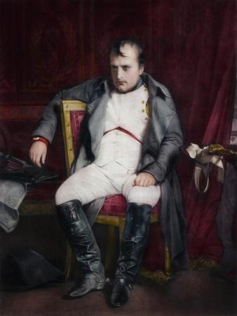 Napoleon at Fontainebleau During the First Abdication