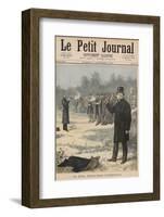 Paul Deroulede and Georges Clemenceau Duel with Pistols-Henri Meyer-Framed Photographic Print