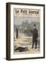 Paul Deroulede and Georges Clemenceau Duel with Pistols-Henri Meyer-Framed Photographic Print