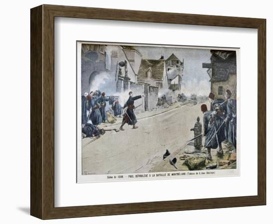 Paul Déroulède, Battle of Montbéliard, 1899-null-Framed Giclee Print