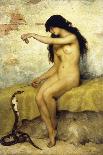 The Snake Charmer-Paul Desire Trouillebert-Stretched Canvas