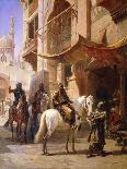 Arab Warriors in a Street-Paul Dominique Philippoteaux-Mounted Giclee Print