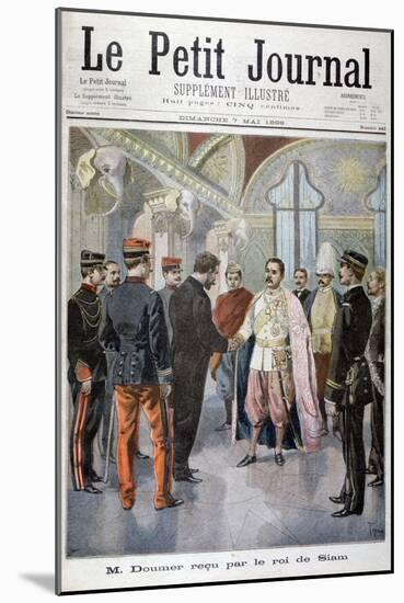 Paul Doumer, Governor General of Indochina, Received by the King of Siam in Bangkok, 1899-Oswaldo Tofani-Mounted Giclee Print