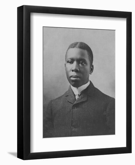 Paul Dunbar, American Author-Science Source-Framed Giclee Print