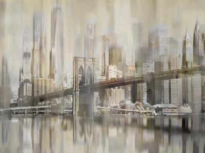 'NY Cityscape Castleton Bridge' Giclee Print - Paul Duncan | AllPosters.com